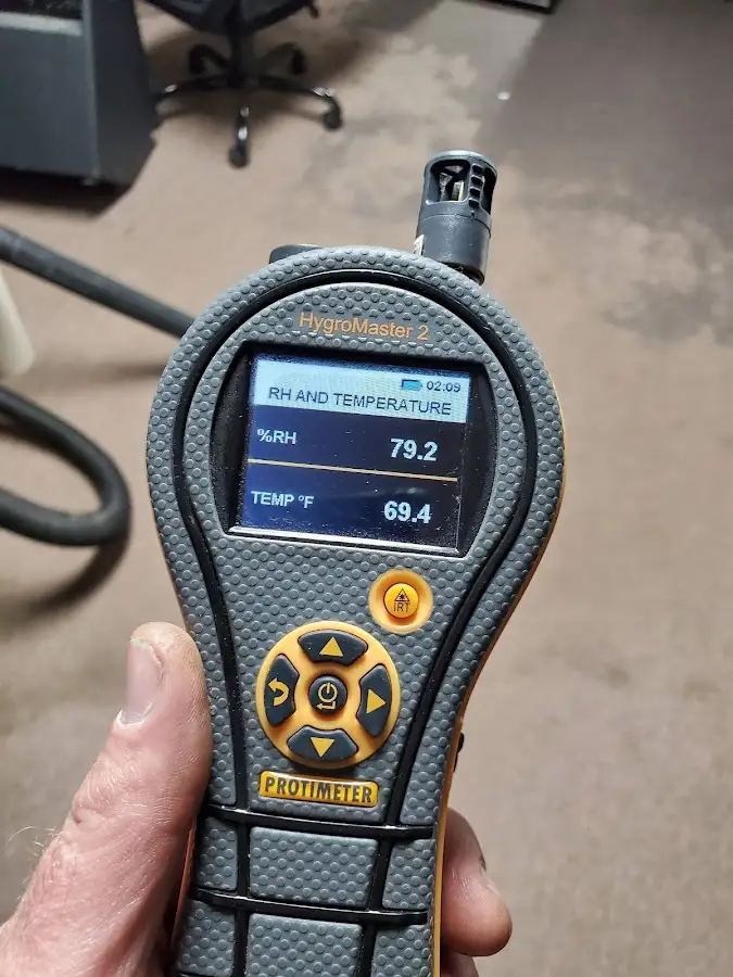 Moisture meter humidity assessment for Fire & Smoke Damage Restoration in Richfield